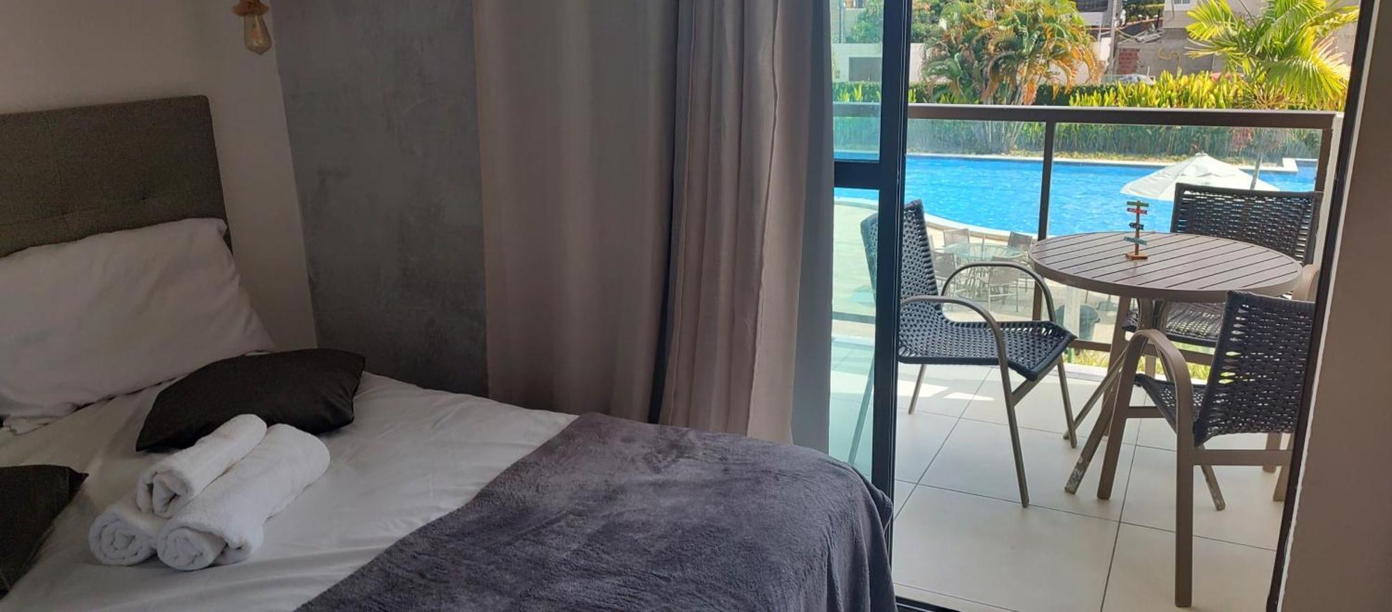 Laguna Beach Flat - Luxo Frente Para Piscina Pôrto das Galinhas Eksteriør billede
