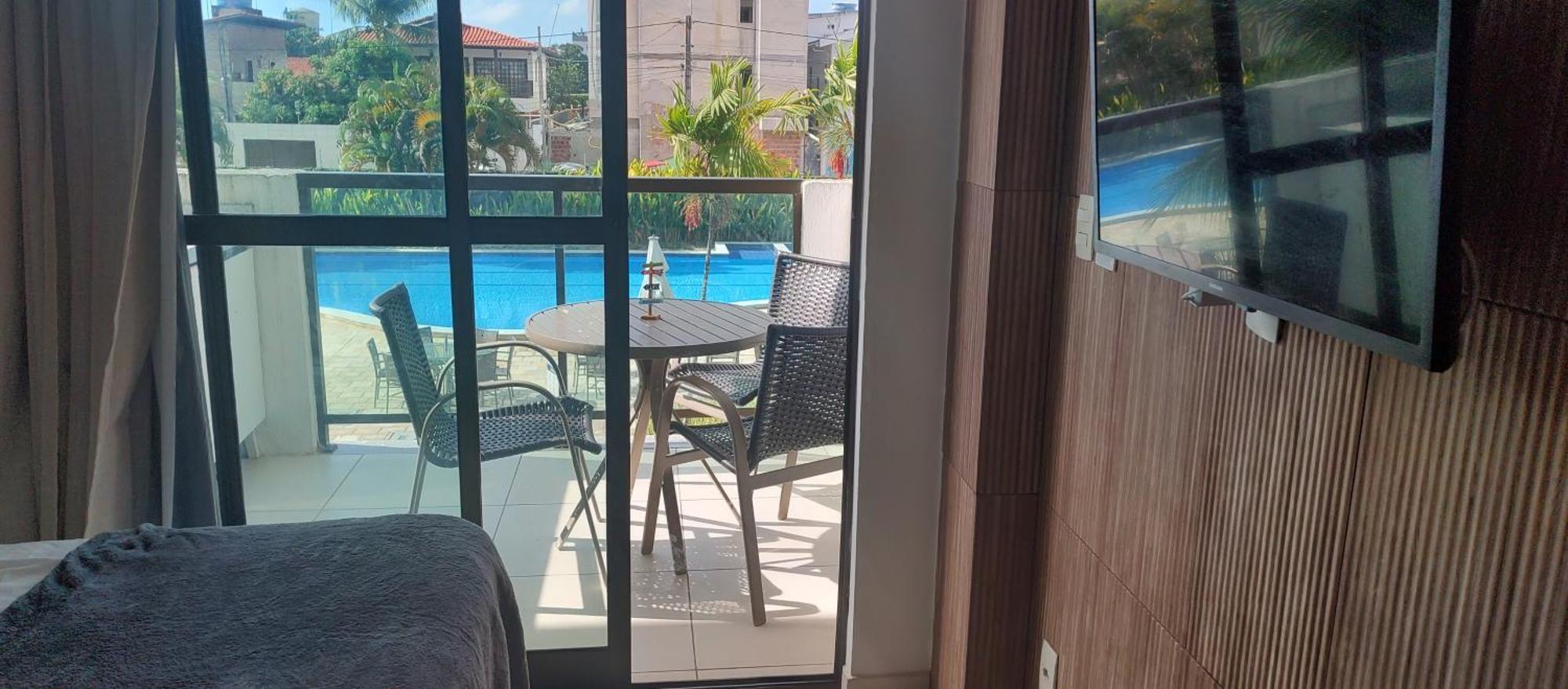 Laguna Beach Flat - Luxo Frente Para Piscina Pôrto das Galinhas Eksteriør billede